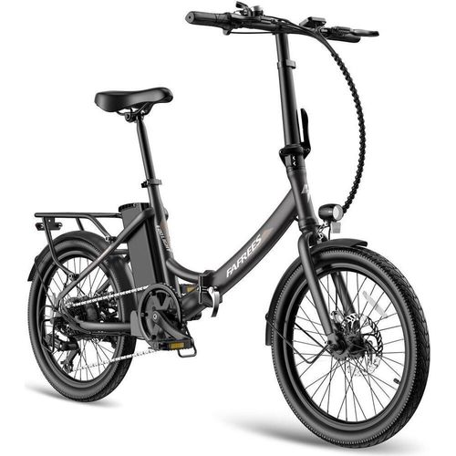 F20 Light E-Bike E bike Elektrofahrrad Pededec 20 Zoll Citybike 250 W 25km/h Faltbares Elektrofahrrad City Bike Schwarz Trekking bike