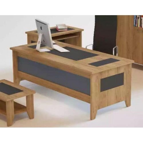 Schreibtisch Luxus Holz Möbel Brauner JVmoebel