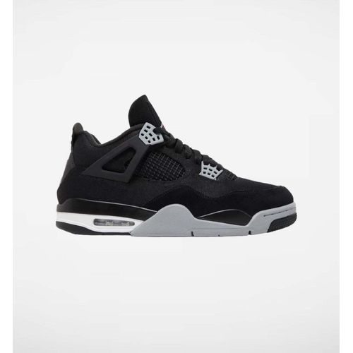 Air Jordan 4 schwarze Leinwand - 42