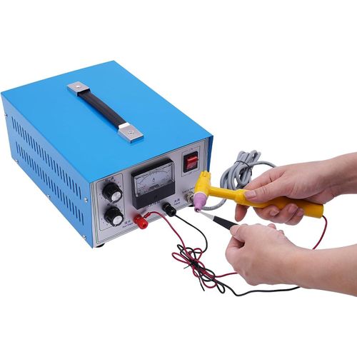 Schmuck Punktschweißgerät Punktschweißmaschine Handheld Spot Welder Multifunktionale Reparaturwerkzeug 50 A Impuls