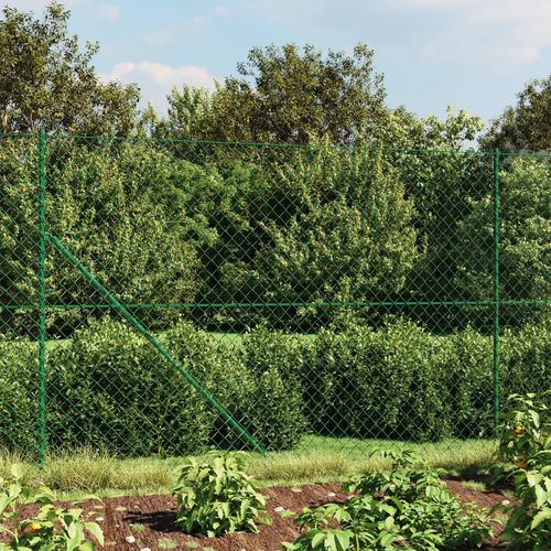 [Home] Maschendrahtzaun Grün 1,6x25 m , Neue Mode 2024 im häuslichen Leben
