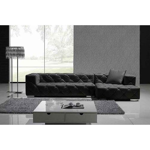 Wohnlandschaft Ecksofa Leder Modern JVmoebel