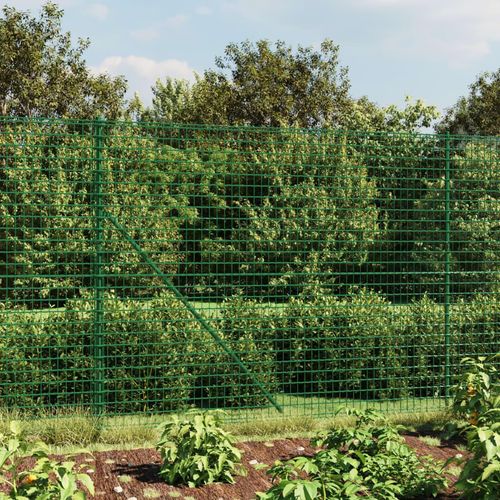 [Home] Maschendrahtzaun mit Bodenflansch Grün 2,2x10 m , Neue Mode 2024 im häuslichen Leben