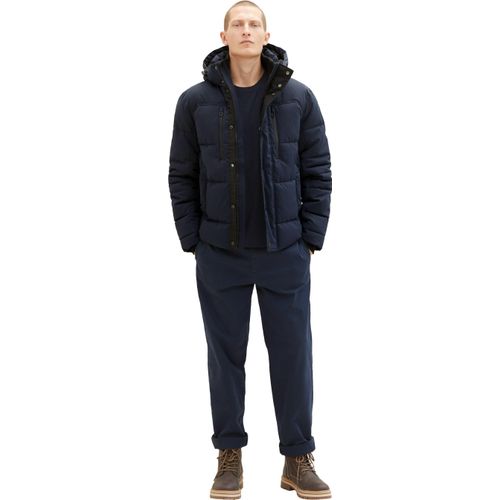 Tom Tailor Jacke Wintersteppjacke mit abnehmbarer Kapuze