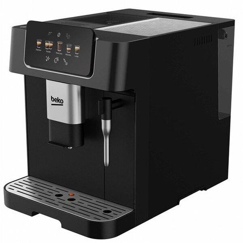 Automatischer Espressokocher BEKO CaffeExperto CEG7302B, 2l, 1350W, 19 Bar, Schwarz-Silber