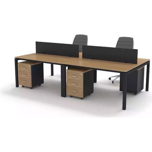 Tisch Arbeitszimmer Schreibtischgarnitur Team Schreibtisch Counter Tische