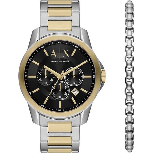 Armani Exchange Uhr Modell Banks Special Pack + Bracelet AX7148SET