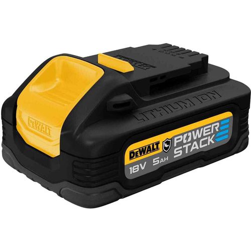 DeWALT Powerstack Ersatz Akku DCBP518G 18V XR 5Ah mit Pouch-Zellen Werkzeugakku mit 50% mehr Leistung