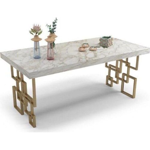 Esszimmer Esstisch Designer Weißer Möbel JVmoebel