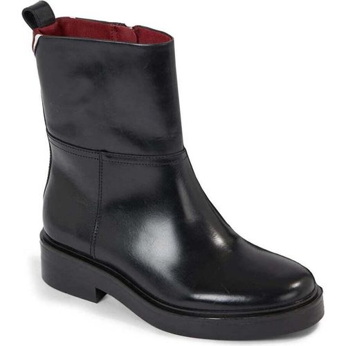 Tommy Hilfiger Damen Stiefeletten FW0FW07487 BDS Farbe: Schwarz Größe: 36