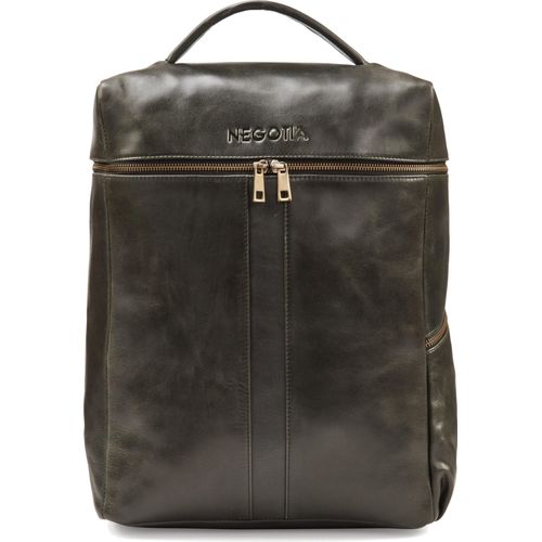 NEGOTIA Alpha - Leder Rucksack Wasserdicht - 16