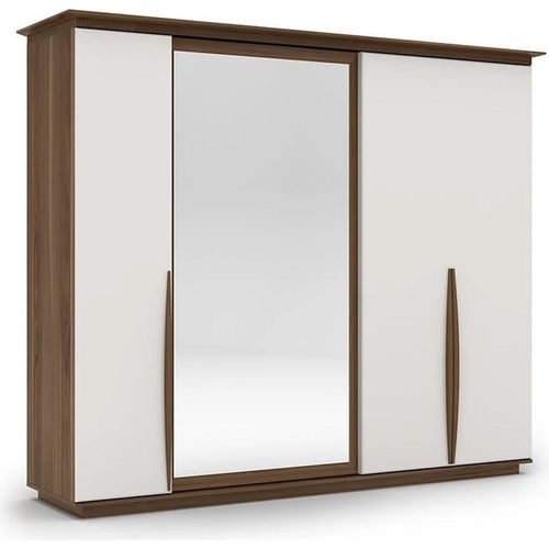 Kleiderschrank Modern Holz 268 x 70 x 225 cm JVmoebel