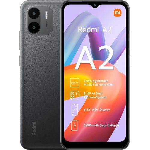 Xiaomi Redmi A2 (2GB+32GB) Smartphone schwarz