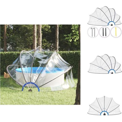 vidaXL Pool-Kuppel 440x220 cm - Poolabdeckungen & -unterlagen