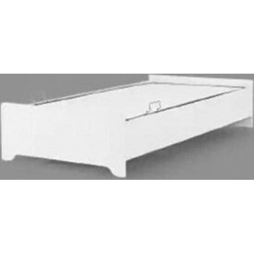 Kinderbett weiß Holz 114x212x117 JVmoebel