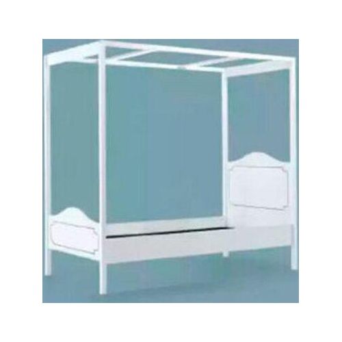Kinderbett Holz Weiß 111 x 211 x 111 JVmoebel