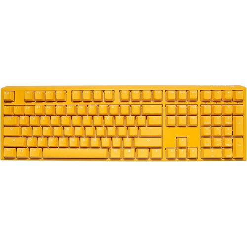 Ducky One 3 Yellow Gaming Tastatur RGB LED - MX-Black US - Tastatur