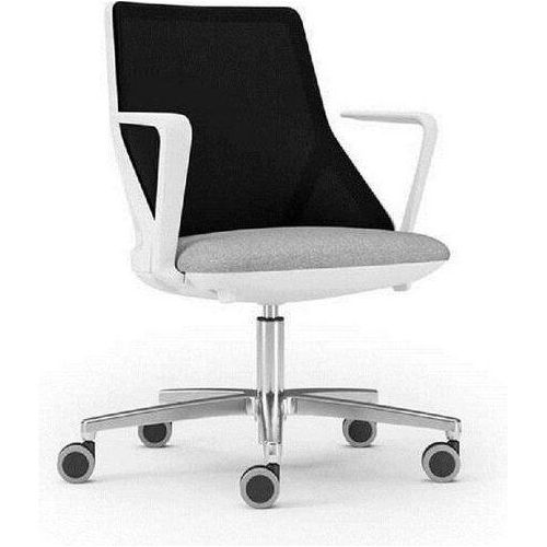 Luxus Stuhl Weiß Büro Stühle Polster Sessel Design Möbel Drehstuhl neu JVmoebel