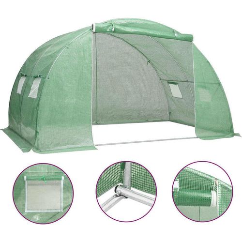 Gewächshaus 8 m² 2x4x2 m
