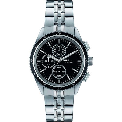 Chronograph Breil Versilbert/Stahl Kollektion Net - mann