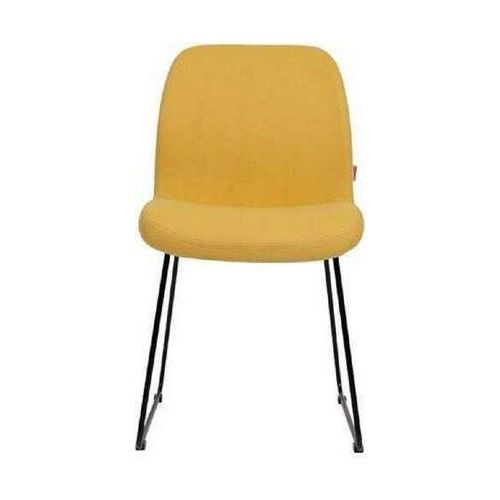 Stühle Gelb Luxus Design Polster Stuhl Büro Möbel Neu Esszimmer Textil Möbel JVmoebel