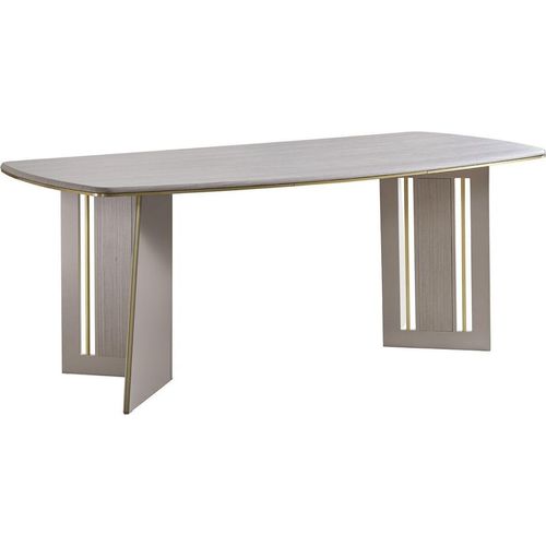 Beiger Esstisch Moderne Holzmöbel Designer Esszimmertisch
