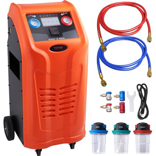 VEVOR Kältemittelabsauggerät Kältemittel Absaugstation, 1000 W Kältemittel Absauggerät Refrigerant Recovery Machine 220-240 V, 0,7 lbs/min Kältemittel Abpumpstation Rückgewinnungsmaschine