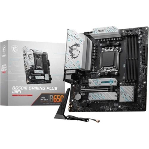 MSI B650M GAMING PLUS WIFI Mainboard Sockel AM5 mATX
