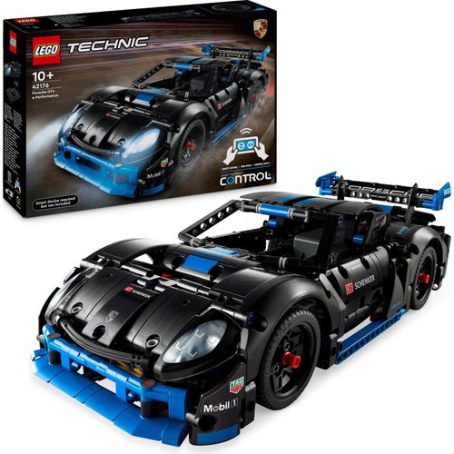 LEGO Technic Porsche GT4 e-Performance Rennwagen, ferngesteuerter Flitzer, interaktives Modellauto, Geschenk für Kinder, Bauspielzeug ab 10 Jahren 42176