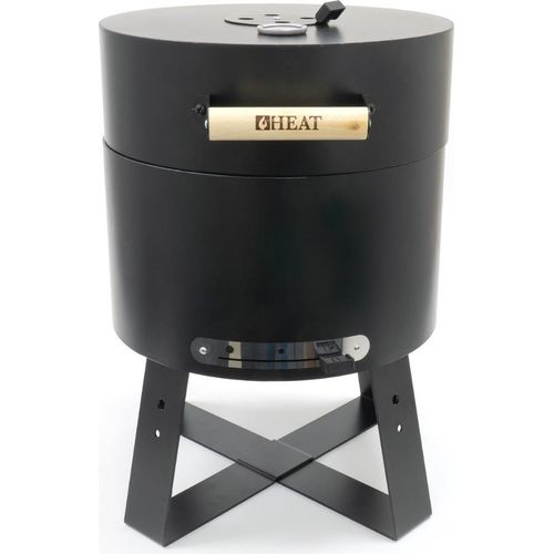 HEAT BRÅTEN Holzkohlegrill - Barbecue - Feuerkorb für den Garten - Feuertonne & Feuerstelle - 40x40x57 cm