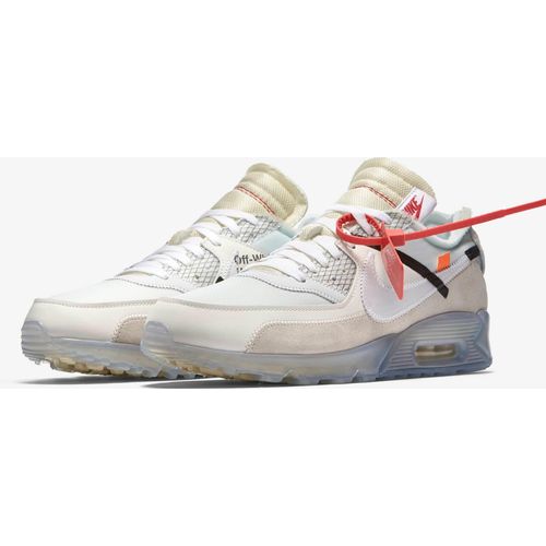 Off-White™ X Nike Air Max 90 "White Muslin", AA7293-100, Größe: 42