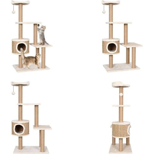 vidaXL Katzen Kratzbaum 123 cm Seegras - Kratzbaum - Kratzbäume - Katzenbaum - Katzenbäume