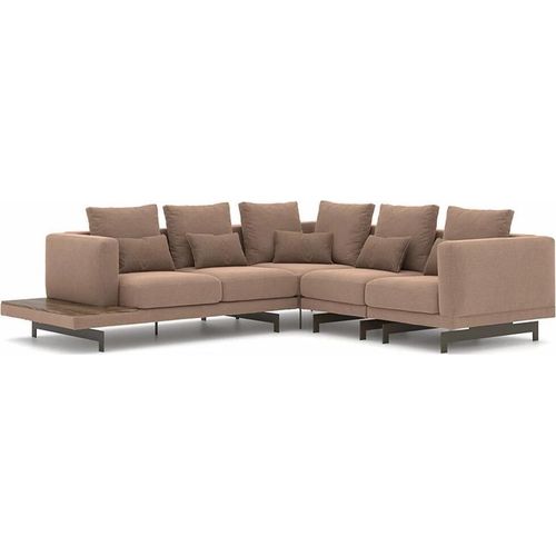 Polstermöbel Ecksofa L-Form Sofa Couch Polster Textil Luxus Einrichtung JVmoebel