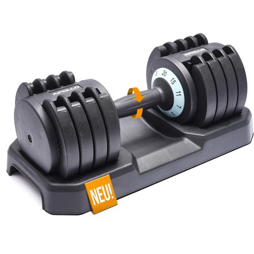 Hantel Set verstellbar - variable Gewichte Kurz Hantel Set - 20 kg - schwarz/mint