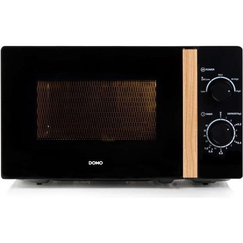Mikrowelle DOMO Schwarz 700 W 20 L