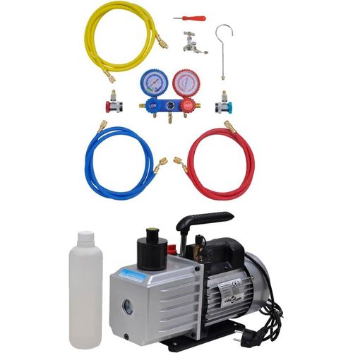 Möbel Vakuumpumpe 100 L/min 2-Wege-Verteiler-Manometer Klimaanlagen - Klima- & Heizgeräte Zubehör 3100290