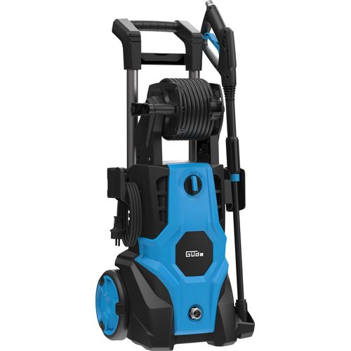 Güde Hochdruckreiniger GHD 2100-165 | 2100W Leistung | max 165 bar | mit Zubehör | 6m HD-Schlauch | Schlauchtrommel
