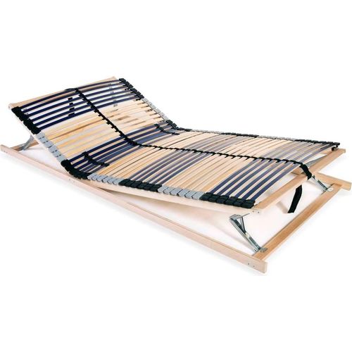 Lattenrost mit 42 Latten 7 Zonen 100x200 cm