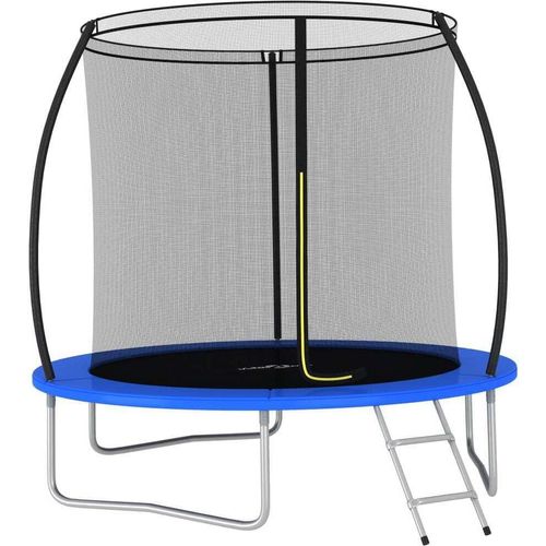 Trampolin-Set Rund 244×55 cm 100 kg