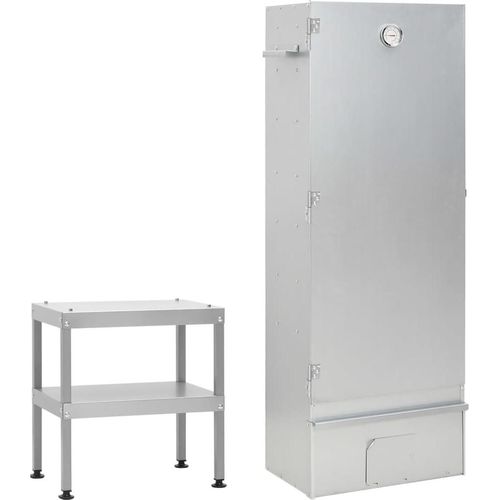 Räucherofen mit Tisch Verzinkter Stahl