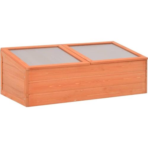Frühbeet Holz 100x50x34 cm