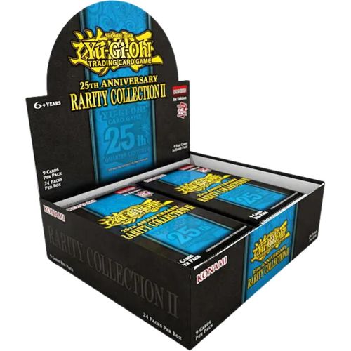 Konami Yu-gi-oh! 25th Anniversary Rarity Collection 2 Booster Box Sammelkarten Englisch 24 Einheiten Durchsichtig Durchsichtig One Size