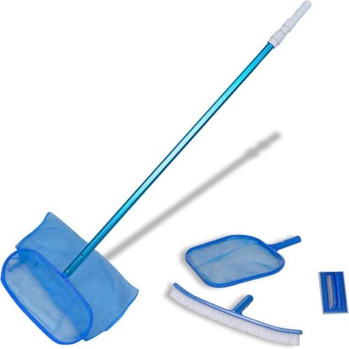 Bürste Kescher Teleskopstange Pool Reinigungsset