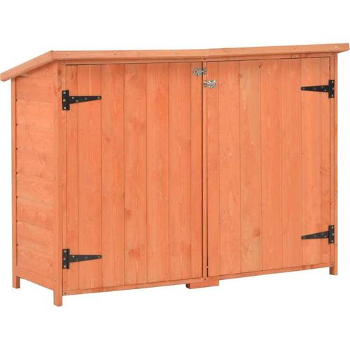Garten-Geräteschuppen 128x42x91 cm Holz