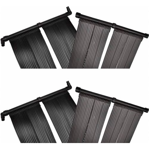 Möbel Solar-Panel für Poolheizung 4 Stk. 80x620 cm - Poolzubehör 3079659