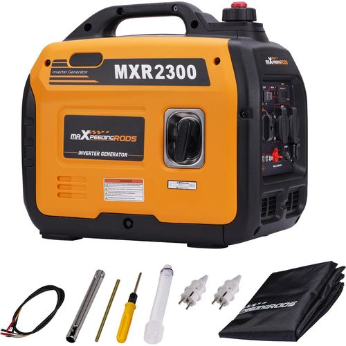 MaXpeedingrods 1800W 2300W Inverter Stromerzeuger Benzin Stromgenerator leicht 18.5kg Generator