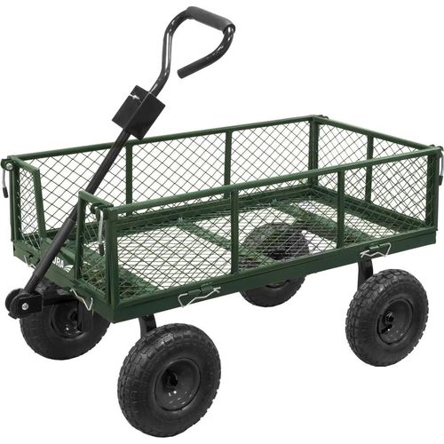 Gartenwagen mit Netz 96x50x80 cm