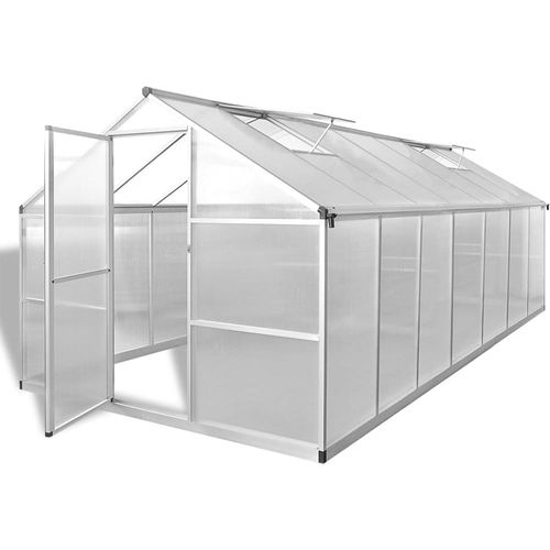Gewächshaus Verstärkt Aluminium 10,53 m²