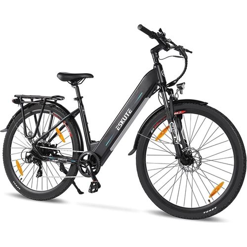 26 Zoll Elektrofahrrad E-Bike mit Bafang Motor Akku 14.5Ah bis 120km 7 Gänge E-Hollandrad