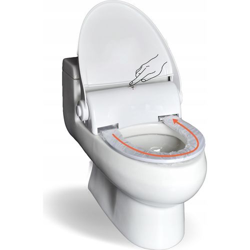 Smart Board, das die Folie nach einem Kunden HYGIENE wechselt